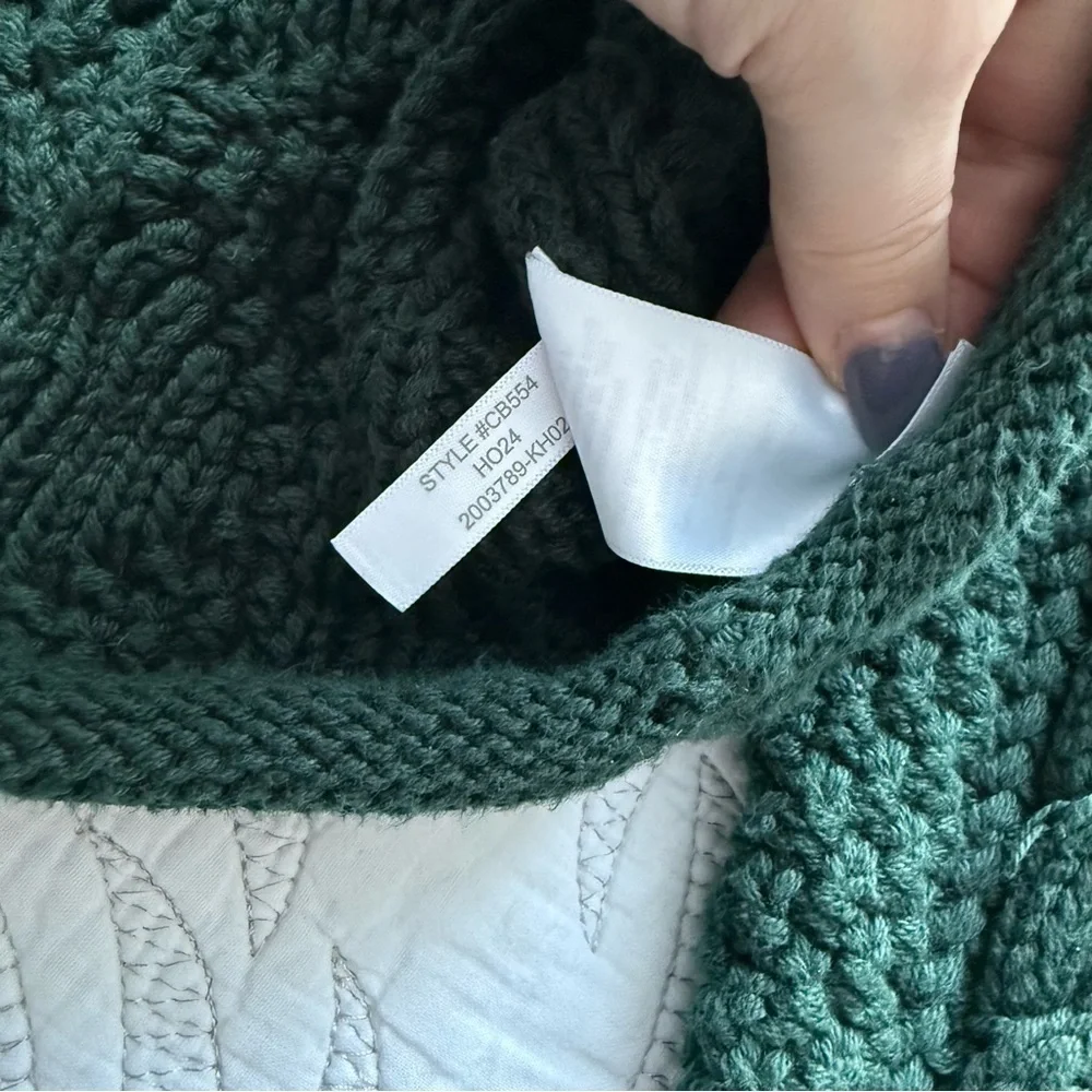 J. Crew - Cotton Cable-knit Rollneck™ Sweater - Green
